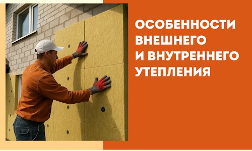 Какие особенности внешнего и внутреннего утепления в Нальчике