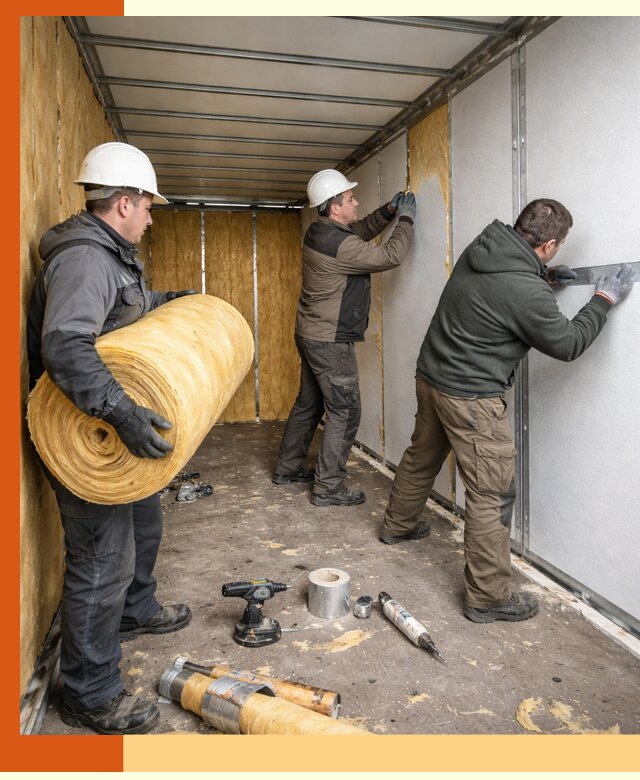 Утепление рефрижераторного контейнера в Нальчике профессионально и надежно