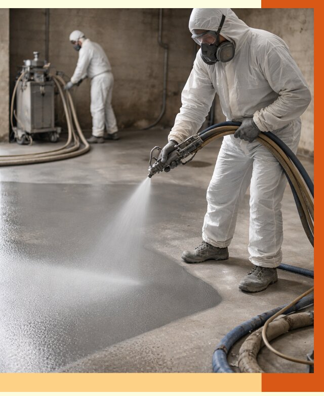 Гидроизоляция полимочевиной в Нальчике от 8809 руб/м² — напыление полимерной гидроизоляции | ТепломастерНль