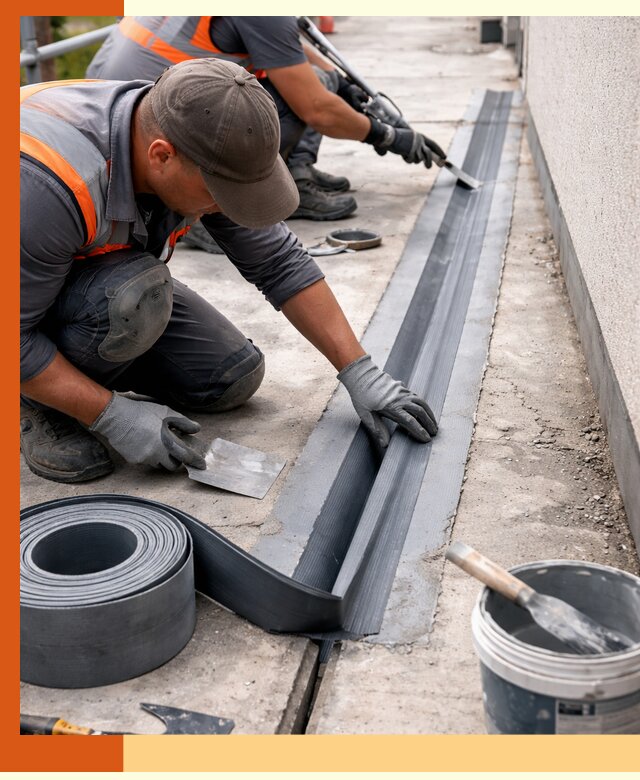 Гидроизоляция деформационного шва в Нальчике профессионально и надежно