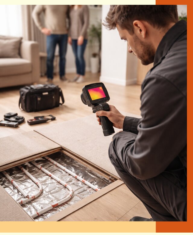 Тепловизионное обследование теплого пола в Нальчике от 4663 руб. — ТепломастерНль
